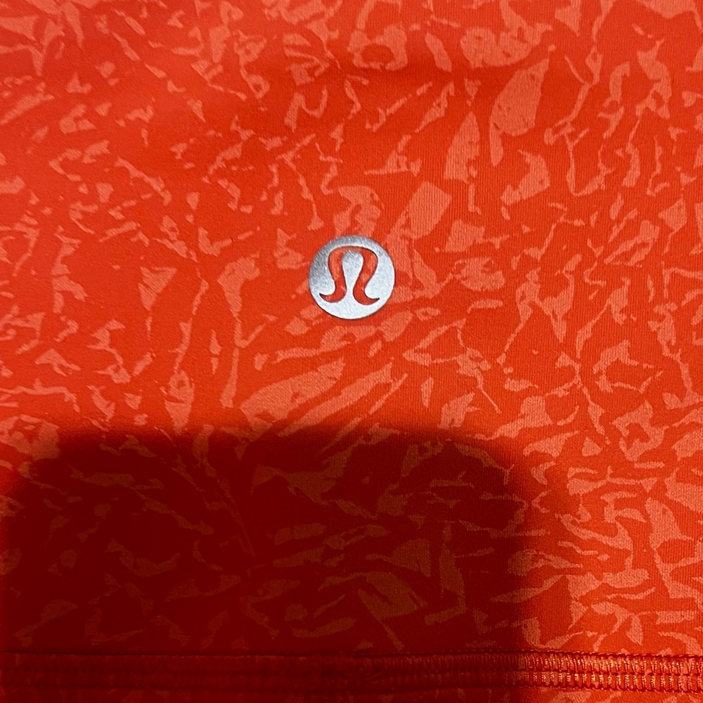 Lululemon athletica Wunder Train 8” High Rise Short Coral Athletic Shorts EUC 6 - Picture 5 of 6